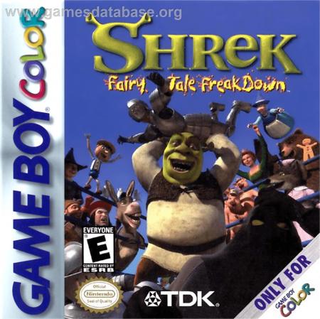 Cover Shrek - Fairy Tale Freakdown for Game Boy Color